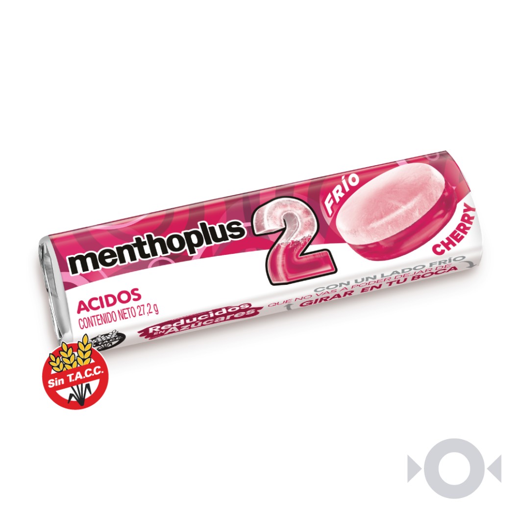 PASTILLAS MENTHOPLUS ACIDOS CEREZA